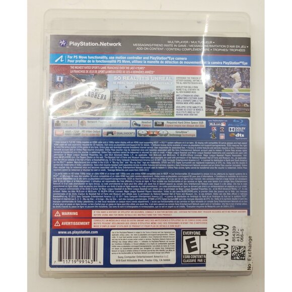 MLB 13 The Show (Sony PlayStation 3, 2013) PS3 Baseball Video Game - Picture 2 of 6